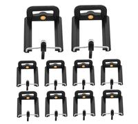 COLLBATH 10piezas Soporte para Teléfono De Selfie Abrazadera Ajustable u Estabilizador Compatible Trípodes y Deportes