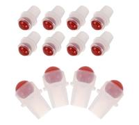 COLLBATH 12 Piezas de Tapas de Botellas Enrollables Bola Rodante de Piedra de Jade Roja para Aceites Esenciales y Cuidado Piel, Livianas y Mantienen la Pureza