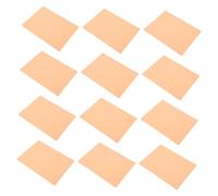 COLLBATH 12 Piezas Piel de silicona simulada. Cosmético simulado de silicona de 19,8X15CM. máscara de práctica de maquillaje kit de para principiantes piel real gel de sílice Khaki