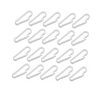 COLLBATH 130 Piezas Gancho de Plástico para Forma de Calabaza Colgador Ajustable para Cuerdas y Llaves Resistente la Oxidación para Proyectos DIY y Manualidades