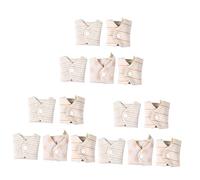 COLLBATH 15 Piezas compresas menstruales súper absorbentes mujer sanitaria compresas lavables para la incontinencia ropa interior Toalla sanitaria de algodón Compresa lavable para mujeres