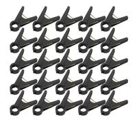 COLLBATH 150 Piezas Clips de Plástico para Soporte de Plantas Trepadoras Pinzas Reutilizables para Tomates Pepinos y Enredaderas Resistentes al Clima Fijación Rápida para Invernaderos y