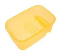 COLLBATH 1juego De Plástico para Tortugas Caja De Alimentación y Cría De Reptiles Tanque De Suministro para De Descanso