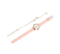 COLLBATH 1juego Reloj De Pulsera De Mujer Brazalete De y Luna Reloj De Cuarzo Correa De Cuero para De Navidad y Ocasiones Especiales