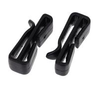 COLLBATH 1par Sujetadores De Para De Esquí Clips De Fijación Para De Accesorios Prácticos Para Hombres Mujeres y Negro