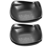 COLLBATH 2 Cuencos para Mojar Salsas de Soja y Vinagre, Platos Pequeños para Aperitivos, Cerámica Compacta, Utensilios de Cocina para Servir Snacks Hogar Reutilizable