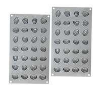 COLLBATH 2 Moldes De Silicona Para Hornear Moldes Para Fondant De Azúcar