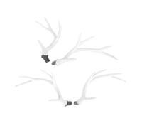 COLLBATH 2 Pares Plastic Antlers For Diy Hair Accessories For Holiday Costumes And Party Decorations Versatile Styling Options