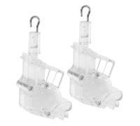 COLLBATH 2 Piezas Accesorios de Persiana Vertical con Mecanismo de de Plástico Repuestos para de Ventana y Seguro Control de Luz