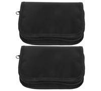 COLLBATH 2 Piezas Bolsa de Viaje para Diabetes con Cremallera Organizador Multipocket Compacto para Suministros Médicos Estuche Protector para Medidor y Bolígrafo de Insulina Resistente y