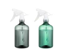 COLLBATH 2 Piezas Botella de Spray de Plástico de 500ml para Riego de Plantas y Limpieza en Hogar, Diseño Sencillo y Ahorro de Esfuerzo para Jardinería Reutilizable