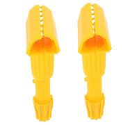 COLLBATH 2 Piezas Clips para Cabeza de Mopa de Abrazaderas Desmontables para Recambio de Mango Compatibles con Mopas de Limpieza para Accesorio Práctico para Trapeadores