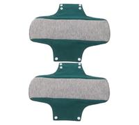 COLLBATH 2 Piezas Compresa Posparto Ultrafina Lavable 2 Unidades 22X28 CM Color Verde Oscuro, Reutilizable de Algodón para Pérdidas de Orina y Uso Diario, Toalla Sanitaria Ecológica para