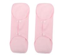 COLLBATH 2 Piezas Compresas de Maternidad Reutilizables Ultrafinas 2 Piezas, Almohadilla Posparto Absorbente de Algodón 22X28 CM, Lavables Prueba de Fugas para Pérdidas de Orina y Uso