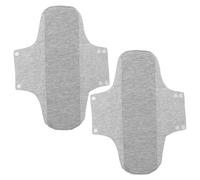 COLLBATH 2 Piezas Compresas Menstruales Protección Ultrafina Nocturna Reutilizables de Algodón y Absorbente para Mujeres Posparto para Cuidado Diario