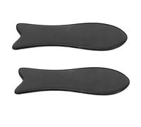 COLLBATH 2 Piezas Gua Sha Facial Tools Water Buffalo Horn Muscle Scraper Tool For Eye Bags And Face Massage Portable Skin Care Massager