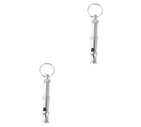 COLLBATH 2 Piezas Mejor Silbato para Perros Suministros para Mascotas Adiestramiento con Clicker para Perros Silbato De Llamada De Pájaro Silbato De Sonido Ultrasónico Silbato para Mascotas