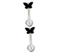 COLLBATH 2 Piezas Mesa de Enfermera Reloj de Bolsillo Digital Enfermeras Fob Reloj Ver Fob es Mujer es de Mujer relógios de a para a aleación