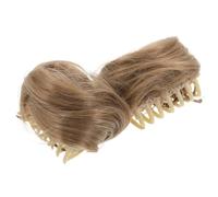 COLLBATH 2 piezas Mini Pinzas para Moño Postizo Accesorios para Peinados Rápidos Extensiones Sintéticas para Mujer Clips de Recogido Elegante para Bodas y Uso Diario