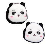 COLLBATH 2 Piezas Monedero Storage Bags Makeup Bag Maquillaje Pack Soporte para Toallas sanitarias Bolsas de Llaves Bolsa de Almacenamiento de Monedas Bolsa de Dibujos Animados Felpa