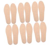 COLLBATH 20 Pares Plantillas Amortiguadoras Absorbentes Antifatiga Para Zapatos Sin Calcetines Para Pies Descalzos Talla 44