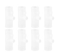 COLLBATH 20 Piezas Bebederos T para Aves Bebedero de Granja para Gallinas y Codornices Tubería para Sistema de Agua Gallineros Exteriores