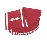 COLLBATH 20 Piezas Servilletas de Fútbol Servilletas Desechables de Tema Fútbol Decoraciones para Fiestas de Cumpleaños para Eventos Deportivos