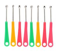 COLLBATH 200 piezas Palillos para Limpiar Cera de Oídos de Colores Herramientas y Antióxido para Higiene Auditiva Diaria Accesorios Prácticos para Familia y Amigos Color Color Aleatorio