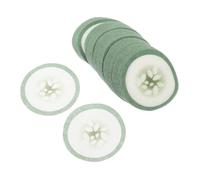 COLLBATH 200piezas Unidades Almohadillas Ojos Con Estampado Pepino No Tejidos Para Cuidado Facial Parche Contorno Hidratante y Refrescante Para Ojeras y Bolsas Uso Diario