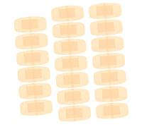COLLBATH 20piezas Parches Hemostáticos Impermeables Para Piel Apósitos Adhesivos Transpirables Para Heridas Vendajes Flexibles Para Manos Pies y Cuerpo Cuidado Integral y Absorbente Uso