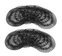 COLLBATH 24 Peines Elásticos Para Peluca Diademas De Moda Pinzas Para El Cabello Peines Elásticos De Los Años 90 Diademas Circulares Para Mujer Con Dientes De Resina