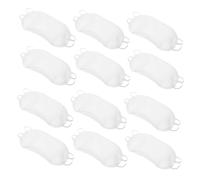 COLLBATH 24 Piezas Eye Blinder Sleep Masks Light Blocking Polyester Blindfolds With Elastic Bands For Travel Party Games Nap And Airplane Use