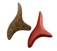 COLLBATH 2piezas Barra De Masaje De Madera Para Reflexología Herramienta De Acupuntura Multi-funcional Para Relajar Pies Cuello y Espalda