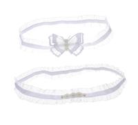COLLBATH 2piezas Garter De Novia De Encaje Para Mujeres Banda De Para Boda Accesorios De Boda Elegantes y