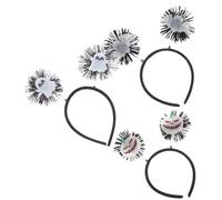 COLLBATH 3 Diademas Luminosas Con Forma De Cabeza De Murciélago Y Calabaza Divertidas Diademas Que Brillan En La Oscuridad Accesorios Para Cosplay Para Cosplay