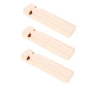 COLLBATH 3 Juguetes Musicales Orff Para Pequeños Juguetes Musicales Para Hacer Ruido Juguetes De Madera Silbato De Tren Para Fiestas Instrumentos Musicales Para Pequeños Silbato