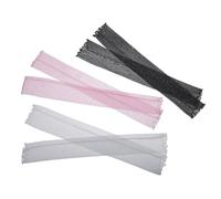 COLLBATH 3 Pares 3 Pares Mangas de Encaje sin Dedos para Mujer, Mangas Protectoras Uv Transparentes Largas, Cubiertas Ligeras para Brazos en Exteriores, Conducción y Deportes, Colores