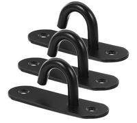 COLLBATH 3 piezas anclaje de banda de resistencia para montaje en pared y techo, percha de acero inoxidable, soporte resistente para gimnasio y yoga en casa