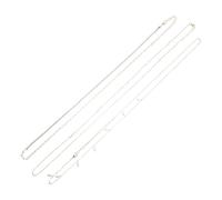 COLLBATH 3 Piezas Cadena de Cintura para Mujer con Perlas Imitadas Cadenas Corporales de Metal Diseño Sencillo y Bohemio Accesorio para Fiesta y Playa para Novia y Amigas