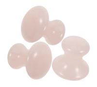 COLLBATH 3 Piezas De Tabla De Raspado De Jade Herramienta De Guasha Para Esculpir El Rostro Raspador De Masaje Facial Instrumento Gua Sha Piedra Guasha Para El Rostro Herramientas
