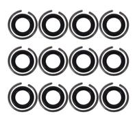 COLLBATH 30 Juegos de Anillos de Retención y Juntas Tóricas de Caucho para Llave de Impacto de 1/2, Accesorios de Hierro Resistentes para Llaves Eléctricas y Neumáticas, Kit