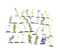 COLLBATH 30 Piezas Clips de Pelo Plantas Variadas Horquillas Decorativas Simulación Frutas y Hierbas Pasadores Originales para Mujeres y Niñas Fiestas y Cosplay