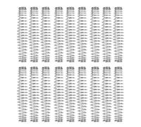 COLLBATH 30 Piezas Resorte de Compresión para Tijeras Podar Muelle Metálico de Acero Inoxidable Accesorio Duradero para Herramientas de Jardinería y Poda de Precisión