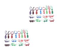 COLLBATH 32 Piezas Pajarita navideña para Mascotas Corbatas de Gato de Navidad Corbata de Aseo para Mascotas Corbata de Mascota para Navidad Lazos de peluquería Canina Gato Corbatas Cinta