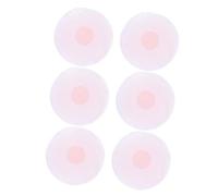 COLLBATH 3pares Cubrepezones Invisibles Sin Costuras Pecho Ropa Interior Invisible Para Vestido De Novia Color Piel Pegatinas Únicas Pecho