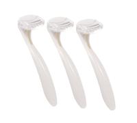 COLLBATH 3piezas Afeitadora Manual De Viaje Mini De Recortadora De Facial y Corporal Herramienta De Depilación Práctica Portátil Para Mujeres