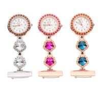 COLLBATH 3piezas Broche De Reloj De Bolsillo Reloj De Bolsillo para Enfermeras De Moda para Personas Mayores para Diario