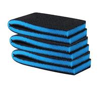 COLLBATH 3piezas Filtro Esponja Bioquímica para Acuario Prefiltro De Activo Soporte De Filtración para Peceras y Tanques De Agua Dulce o Salada Personalizable Negro