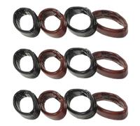 COLLBATH 40 Unidades Cierre para Correa de Reloj de Cuero Anillos Sujetadores para Correas Accesorios de Fijación para Uso Casual Hombres y Mujeres