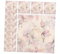 COLLBATH 40piezas Pañuelos Faciales Para Bodas Diseño De Mariposas Color Paquete De Servilletas De Papel Para Eventos De Verano Fiestas De Cumpleaños y Despedidas De Soltera